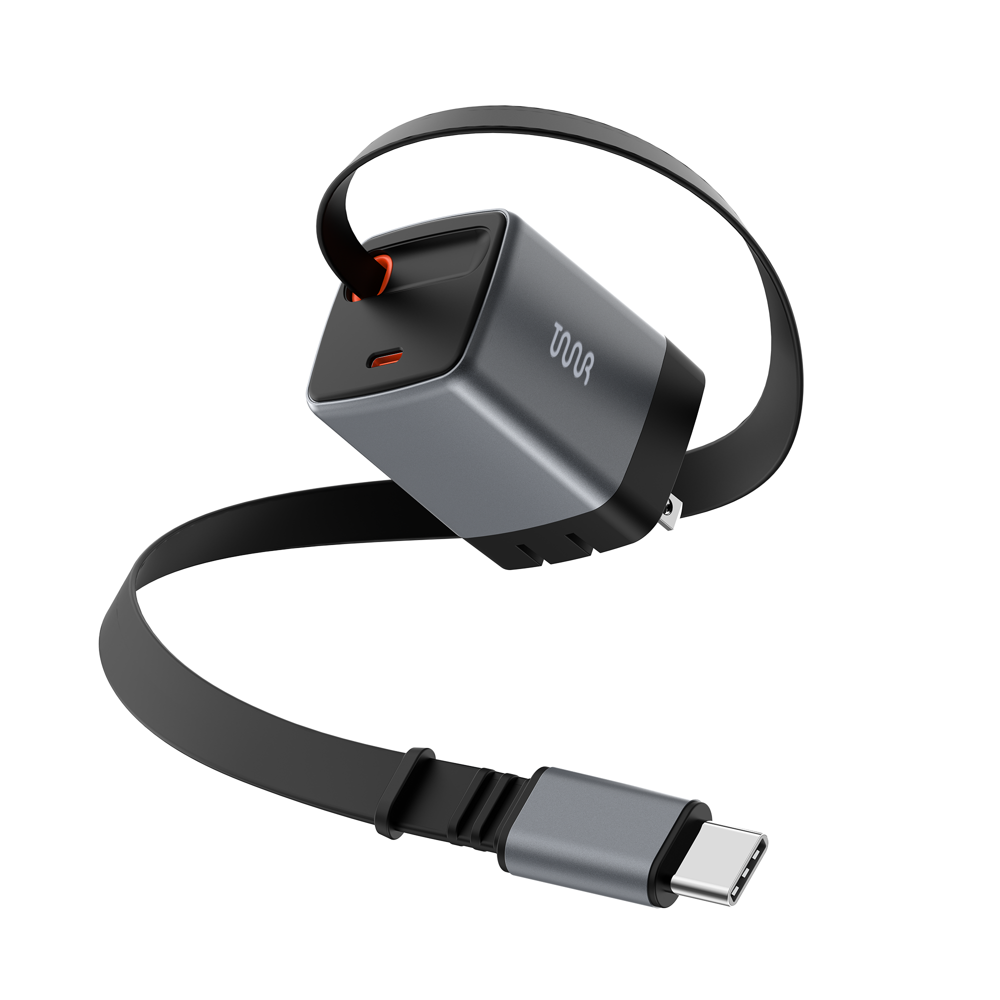 OMI 45W with Retractable USB-C Cable