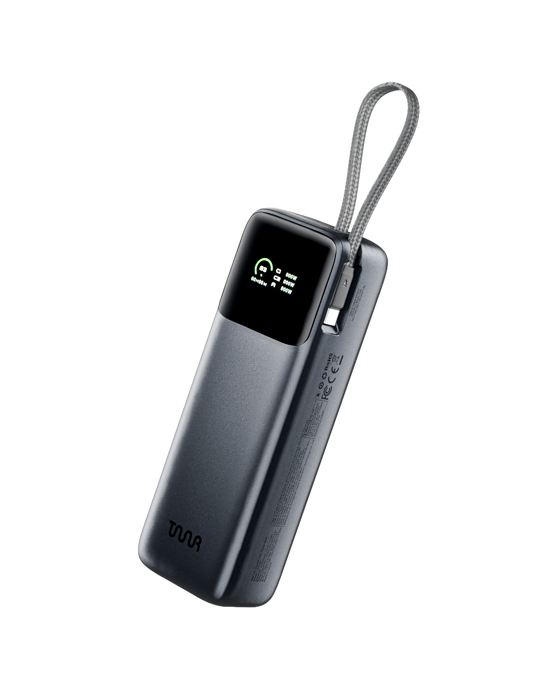 Omi 20,000 mAh Power Bank 130W with interactive Display