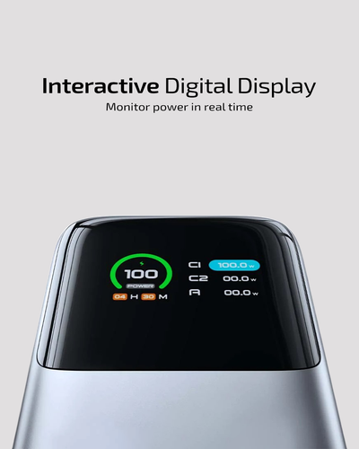 Omi 20,000 mAh Power Bank 130W with interactive Display