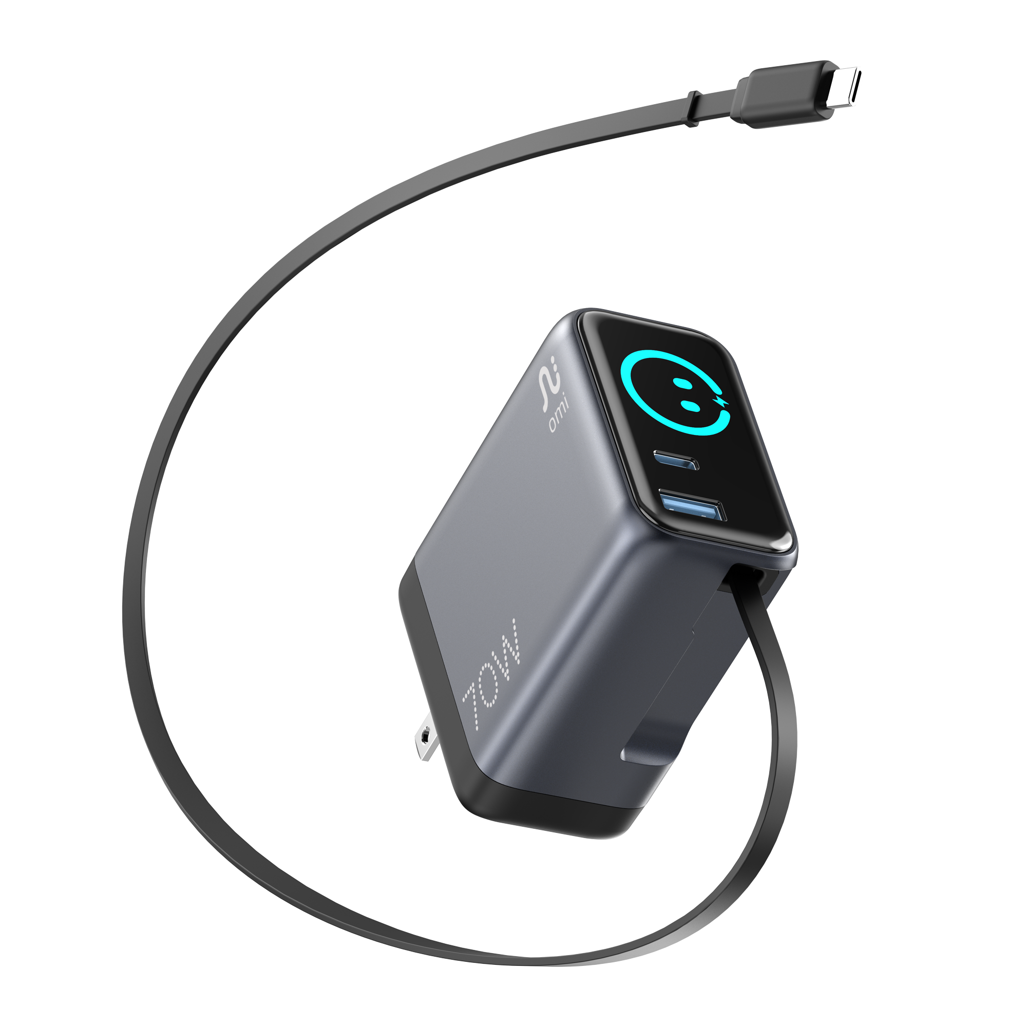 OMI 70W Gan Charger (Interactive Display)