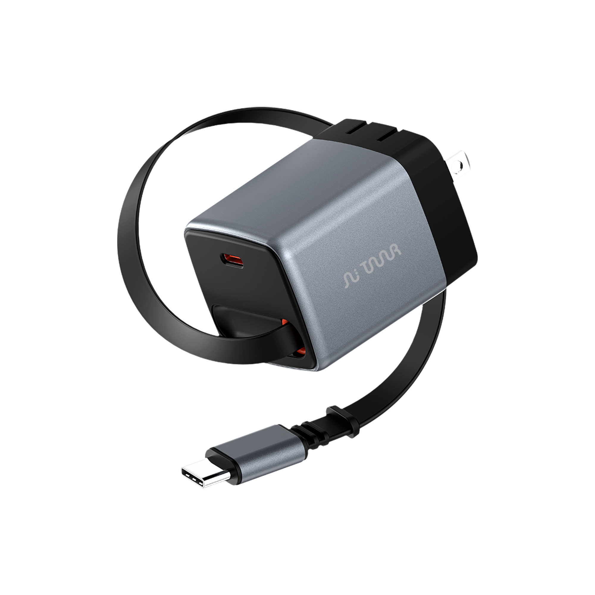 OMI 45W with Retractable USB-C Cable