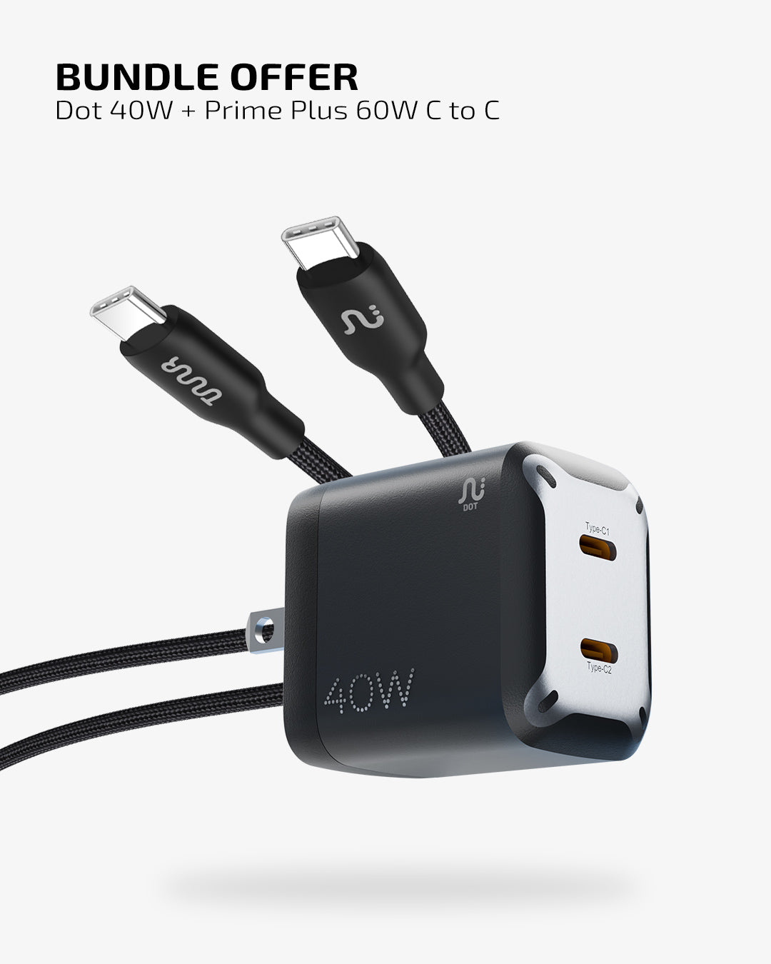 Dot 40W Type C to C Cable