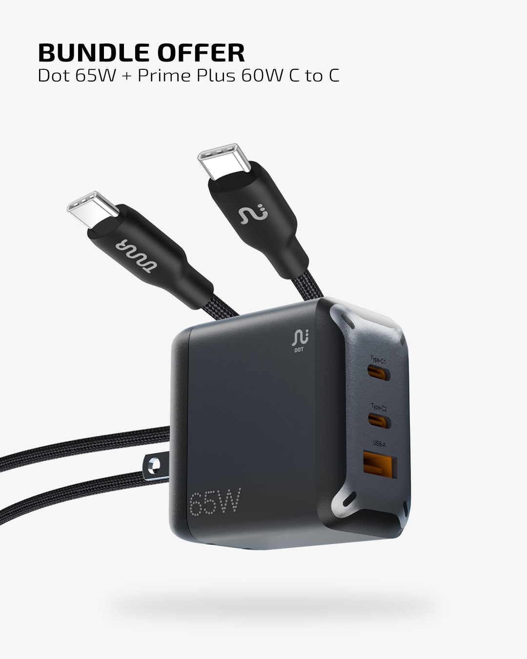 Dot 65W with Type C to C Cable