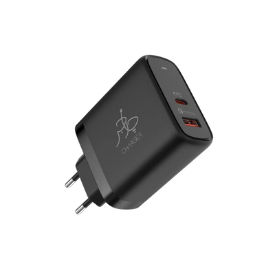 Fusion Dual-Boost 45W PD Charger -With USB-C to USB-C Cable