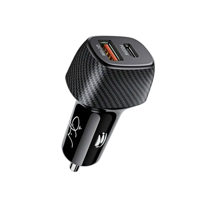 Voyager 38W PD Car Charger - Black