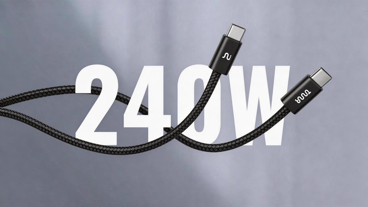 Taar Zeno 240W USB-C to USB-C Cable