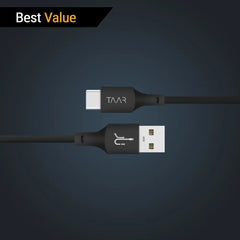Basic Type C 3A Black / Single Product 1 Meter